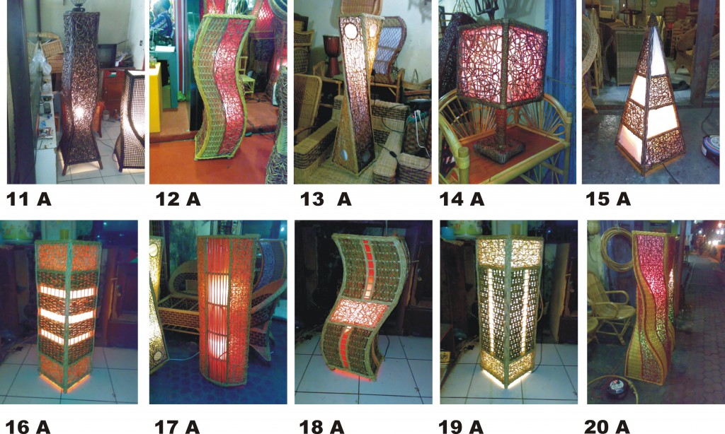 harga lampu gantung hias Kerajinan  Rotan Cirebon 